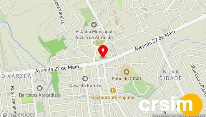 mapa de A Favorita Loja de Roupa em Itaboraí