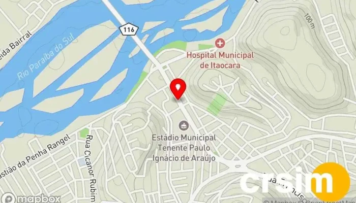 mapa de A Garotinha Móveis de Itaocara Ltda Loja de móveis em Itaocara