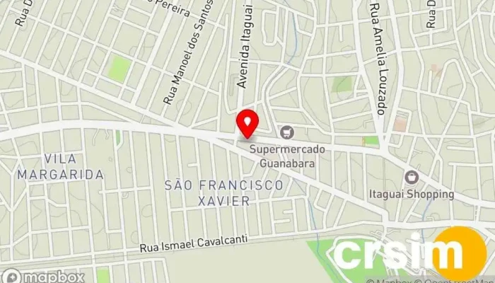 mapa de A Luminosa - Itaguaí Loja de materiais elétricos, Loja de ferramentas, Loja de Iluminação em Itaguaí