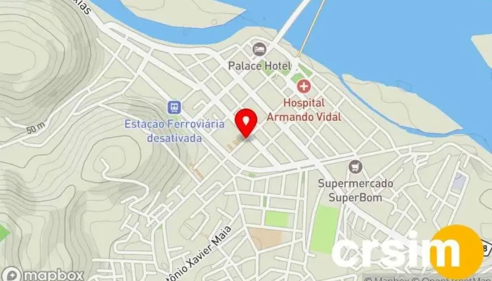 mapa de A Moderninha Loja de Roupa em São Fidélis
