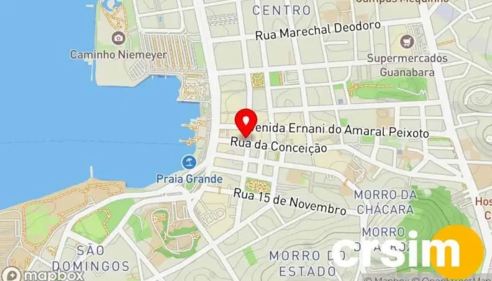 mapa de A Princesa Loja de tecidos em Niterói