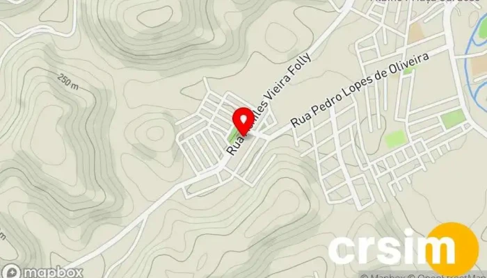 mapa de Açaiteria do Siri Cascudo Sorveteria em Porciúncula