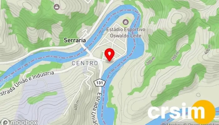 mapa de Agência Dos Correios Correios em Comendador Levy Gasparian