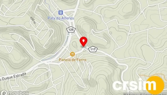 mapa de AGP - VEÍCULOS Concessionária em Paty do Alferes
