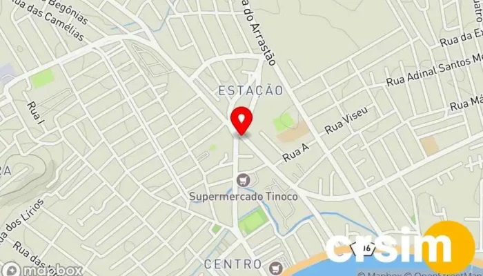 mapa de Agropecuária Da Estação Loja de ração em Iguaba Grande