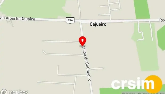 mapa de Agropecuária Vida Caipira Pet Shop em São João da Barra