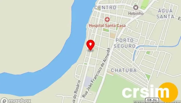 mapa de Alexandre Shop Loja de calçado em São João da Barra
