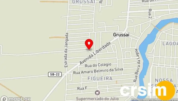 mapa de Alternative Modas Loja de Roupa em São João da Barra