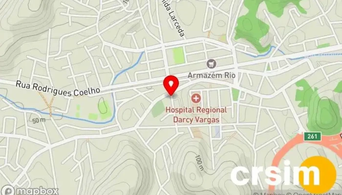 mapa de Amaríliz Moda Fitness e Praia Loja em Rio Bonito