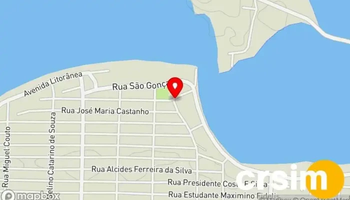 mapa de Ana biquinis Confecção Moda Praia e Fitness Loja de roupas de praia, Fabricante, Loja de roupas de banho em Saquarema