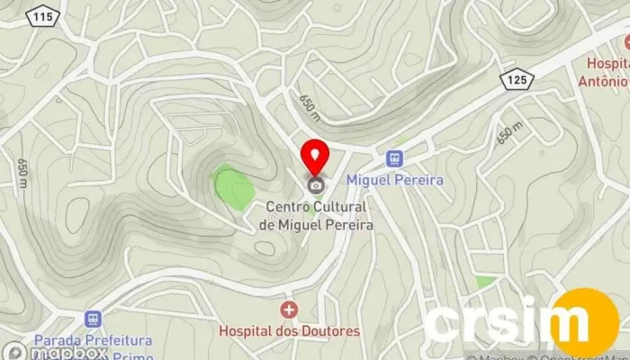 mapa de Ana Luiza Modas Loja de Roupa em Miguel Pereira