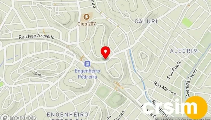 mapa de ANA PAULA Modas Loja de Roupa em Japeri