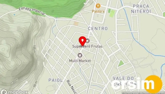 mapa de Andreia Bastos Loja de Roupa em Guapimirim