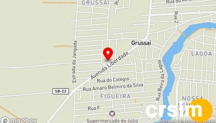 mapa de Angel Loja de Roupa em São João da Barra