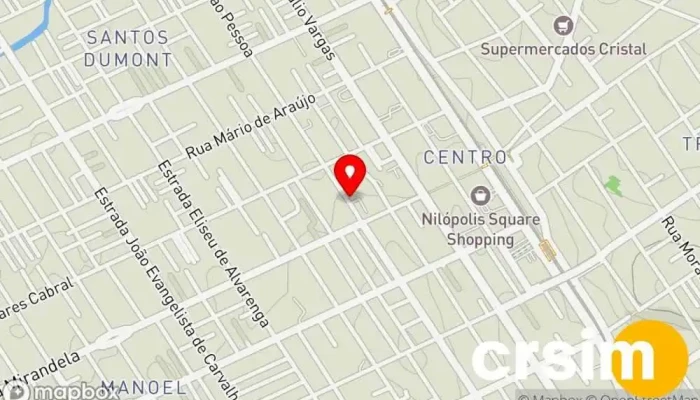 mapa de Animania Pet Shop Nilópolis Pet Shop em Nilópolis