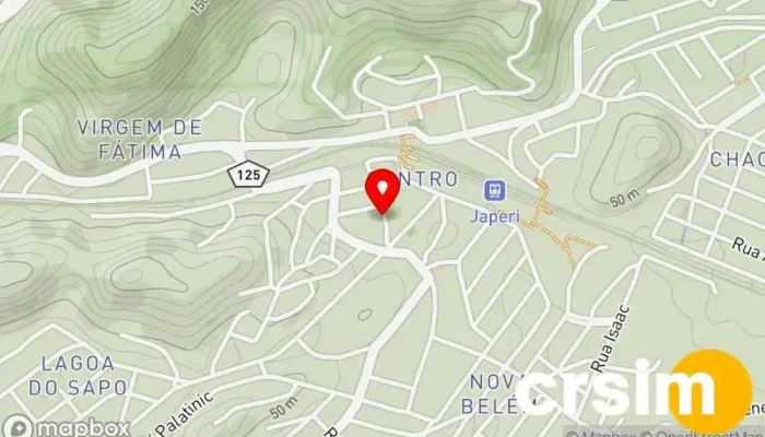 mapa de Apimentadas Sexshop & Lingerie Sex Shop, Loja de lingerie em Japeri