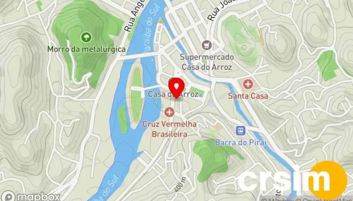 mapa de ARABELLE IMPORTS Loja de celulares em Barra do Piraí