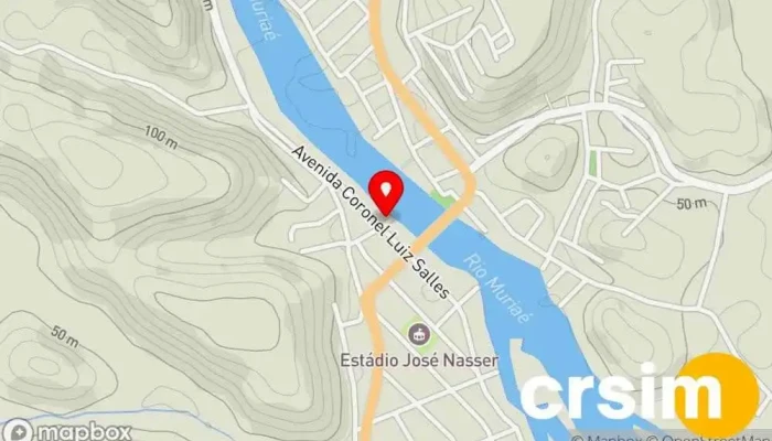 mapa de Armarinho e Papelaria Sagrada Família Artesanato, Loja de materiais para artesanato, Loja de tecidos em Italva