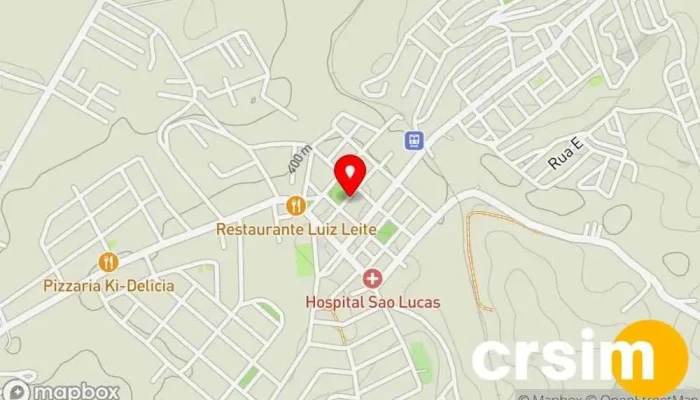 mapa de Armazém da Saúde Quatis Loja em Quatis