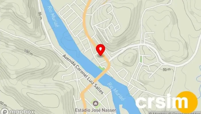 mapa de Armazém Rural Loja Loja em Italva