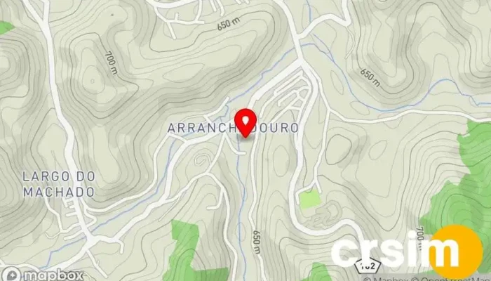 mapa de Arranchadouro  em Santa Maria Madalena