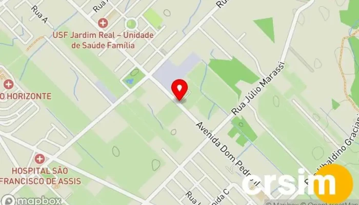 mapa de Arthe Kids Loja em Porto Real