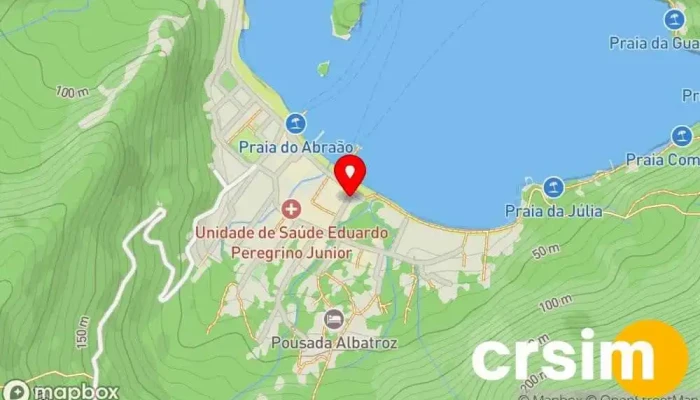 mapa de Arubinha Ilha Grande Loja de Roupa em Angra dos Reis