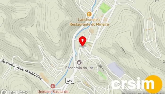mapa de Atacado & Varejo Supermercado em Macuco