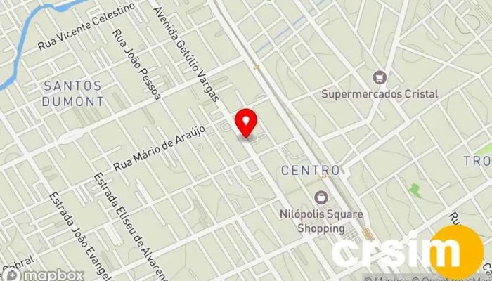 mapa de Ateliê da Costura Costureira em Nilópolis