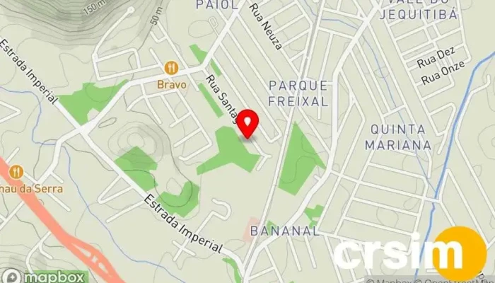 mapa de Atelier Vitória Maia Loja de Roupa em Guapimirim