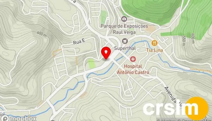 mapa de ATTITTUD Loja de Roupa em Cordeiro