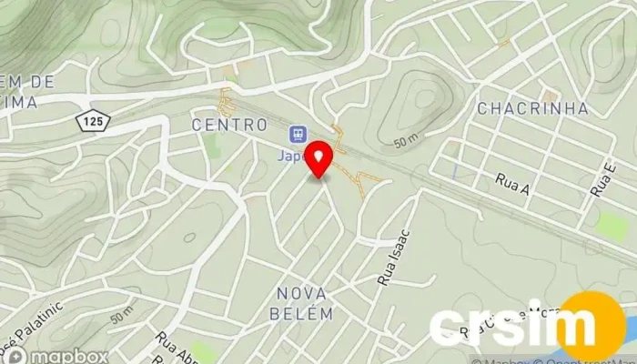 mapa de Augusta e Respeitável Loja Simbólica Vale do Nilo Nº 23 Associação / organização em Japeri