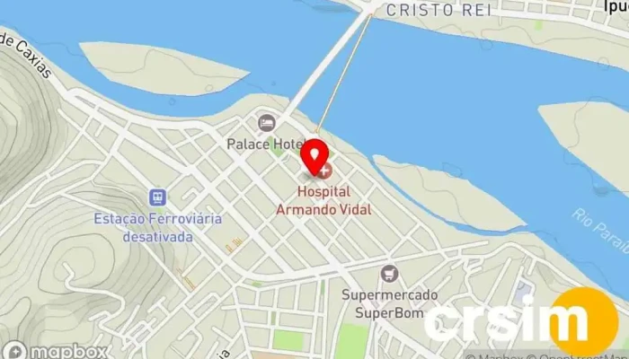 mapa de Auto Peças Fidelense Loja de autopeças em São Fidélis