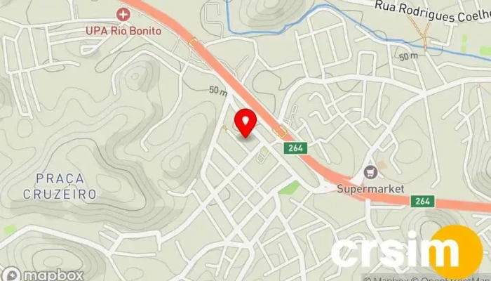mapa de Balanças RIO BONITO Loja em Rio Bonito