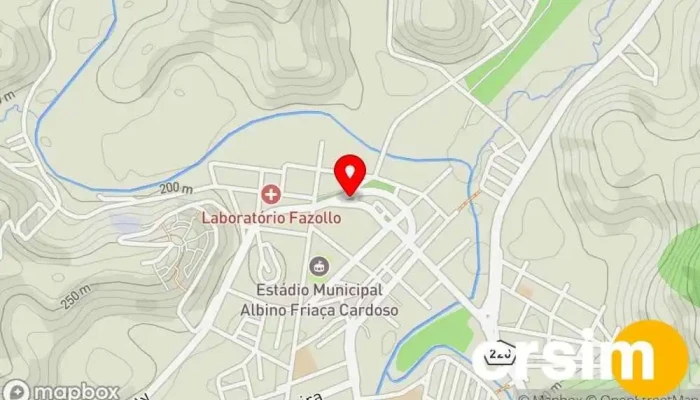 mapa de Balangandã Boutique Loja de moda feminina em Porciúncula