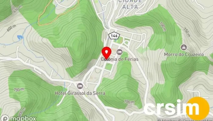 mapa de Bar do Careca Bar em Santa Maria Madalena