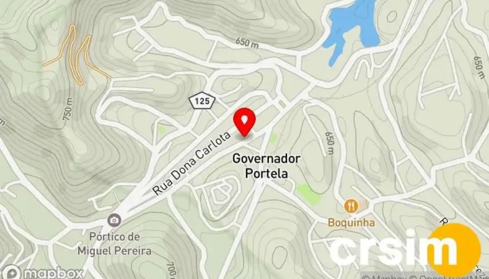 mapa de Base Operação Miguel Perreira Presente Polícia Estadual em Miguel Pereira