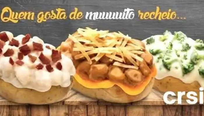 Batatas Recheadas De Duas Barras -  Tudo - Duas Barras