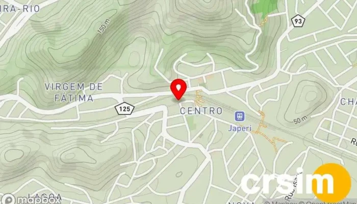mapa de Bazar Karol Bazar, Loja de Roupa, Loja de cestas de presente, Papelaria, Loja de Brinquedos em Japeri