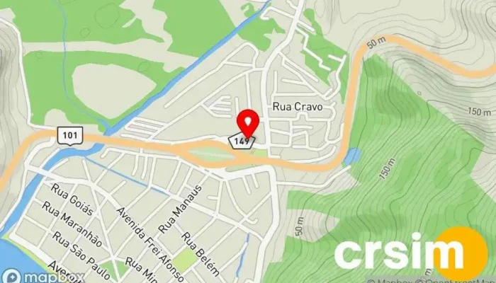 mapa de Bazar Nova Mangaratiba Loja de produtos para piscinas, Loja de materiais de construção, Loja de materiais elétricos, Jardim, Loja de artigos domésticos em Mangaratiba
