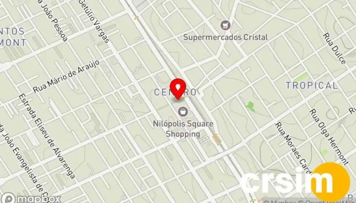 mapa de Bebê a Bordo Loja para Bebê, Loja de moda infantil em Nilópolis