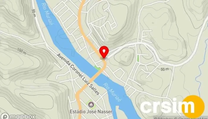mapa de Beco Skate Shop Loja de roupas para jovens em Italva