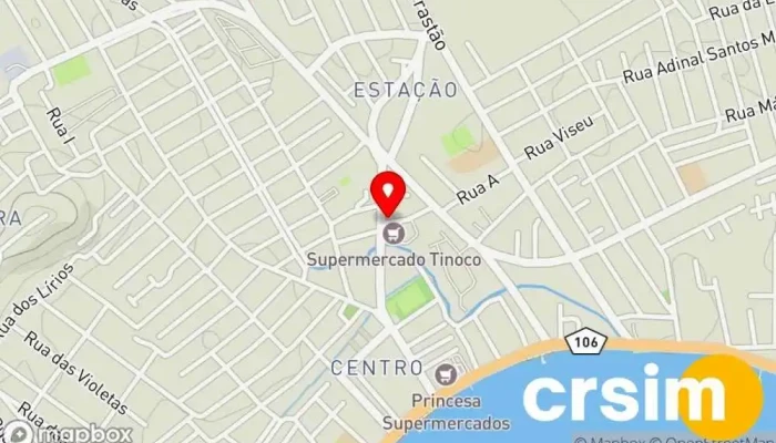mapa de Beiby Look MODAS Loja de Roupa em Iguaba Grande