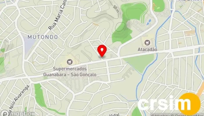 mapa de Bela Soul Loja de moda feminina em São Gonçalo