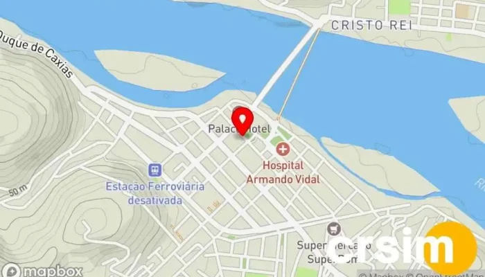 mapa de Big Modas Guapo Ltda Loja de Roupa em São Fidélis