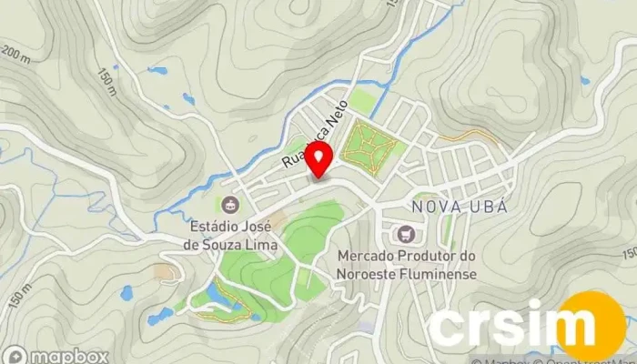 mapa de BIOPHARMA DROGARIA Drogaria em São José de Ubá