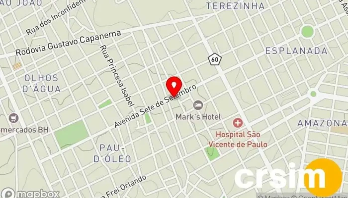 mapa de Bitaka Variedades Loja de variedades em - CENTRO