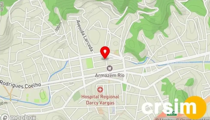 mapa de Boné NY Brasil Loja de acessórios de moda, Loja em Rio Bonito