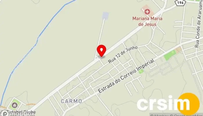 mapa de Borracharia Negão Comércio de Pneu em Quissamã