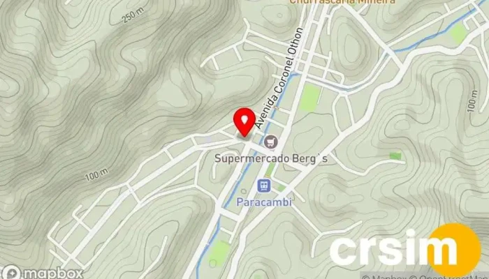 mapa de Brechic Loja de Roupa em Paracambi
